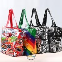 ราคา Shopping Bag ถุงช้อปปิ้งกันน้ำ สะพายไหล่ กระเป๋าช้อปปิ้ง กระเป๋ากระสอบ (28992803993)
