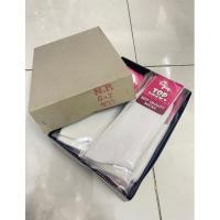 ราคา ถุงเท้านักเรียนไนล่อน ป้าย TOPSOCK เกรดพรีเมียม แบบยาวสีขาวและสีน้ำตาล(พร้อมกล่องแบบในภาพ) ขายยกโหล (12คู่) (21988790109)