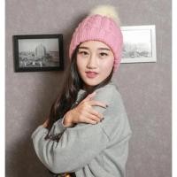 ราคา หมวกผ้าไหมพรมลายถักคลุมผมกันหนาวแฟชั่นเกาหลี ใส่กันลม ใส่ขี่มอเตอร์ไชค์สีชมพู (648896475)