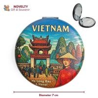 ราคา Ha long Bai & Hanoi Folding Mirror ของที่ระลึกจากเวียดนาม (45254339610)