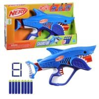 ราคา Nerf Wild Sharkfire, Easy Play Dart Blaster, 8 Nerf Elite Darts, Ages 6 & Up (27632361094)
