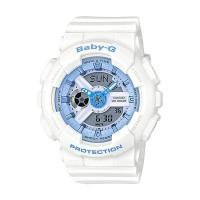 ราคา Casio Baby-G นาฬิกาข้อมือผู้หญิง สายเรซิ่น รุ่น BA-110BE-7A (278925040)