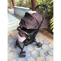 ราคา รถเข็นเด็ก Combi mechacal first สีน้ำตาล สภาพดี #รถเข็นมือสอง #รถเข็นเด็กมือสอง #stroller (14450424793)