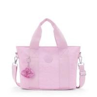 ราคา (ใช้โค้ต 20-30% ได้ ) Used ! กระเป๋า มือสอง KIPLING รุ่น MINTA M สี BLOOMING PINK (29786383419)