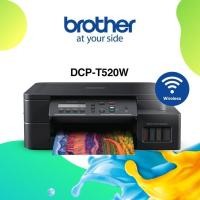 ราคา Brother Ink Tank Printer DCP-T520w มี Wi-Fi Print / Coppy / Scan มาพร้อมหมึกแท้1ชุด ในกล่อง สินค้าของแท้ รับประกันศูนย์ (17921216979)