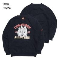 ราคา Converse เสื้อสเวตเชิ้ตคอนเวิร์ส P118 (53250705354)