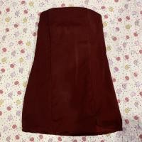 ราคา เดรสกระโปรงสีแดงเลือดหมู (5318940923)
