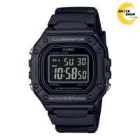 ราคา CASIO นาฬิกาข้อมือ รุ่น W-218H-1BV วัสดุเรซิ่น สีดำ คาสิโอ (23848852207)