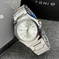ราคา นาฬิกาข้อมือ Tomi สายเลท ใส่สบาย แบรนด์แท้ กันน้ำ100% หน้าปัดขนาด 40 มม. พร้อมกล่อง (40704370809)