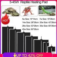 ราคา 5-45W Terrarium Reptiles Heat Thermal Mat Amphibiens Climbing Heater Warm Pads Blanket Temperature (44476493613)