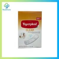 ราคา Tigerplast CLEAR พลาสเตอร์ปิดแผล สีใส 100 ชิ้น/กล่อง (4747619346)