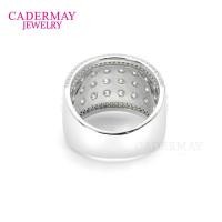 ราคา อุปทานข้ามพรมแดนรุ่นฮอต Seiko Eight Hearts และ Eight Arrows Moissanite S925 แหวนชุบทองคำขาวแหวนฮิปฮ (28473331909)