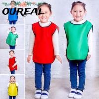ราคา โอเรียล ผ้ากันเปื้อนแขน,ระบายอากาศเสื้อกั๊กสไตล์เด็กผ้ากันเปื้อนกันคราบ,ป้องกันสกปรกกันน้ําอเนกประสงค์อนุบาลผ้ากันเปื้อน (46754309461)