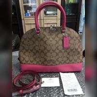 ราคา Coach 13” ทรงโดม มือ1 แม่ค้าซื้อมาผิดไซส์ยังไม่ได้ใช้ ยอมขายขาดทุนซื้อ 4,790 ซื้อ 26/6/18 (1273044391)