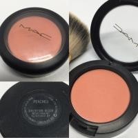 ราคา Mac powder blush #สีPeaches 6g. (607686358)