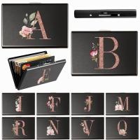ราคา กระเป๋าธุรกิจ เคสดันพร้อมฝาปิด ที่ใส่บัตร เคสบัตรประจำตัวประชาชน บัตรเครดิต ที่ใส่บัตรสมาร์ทมินิ พิมพ์ตัวอักษรสีโรสโกลด์ (42471989881)