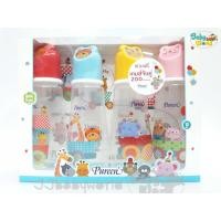 ราคา ขวดนม Pureen เพียวรีน รุ่น ZOO 10 ออนซ์ (แพ็ค 4 ขวด) (958184054)