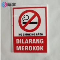 ราคา ป้ายอะคริลิคไม่มีพื้นที่สูบบุหรี่ 20 x 15 เย็น (56302166449)