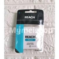 ราคา Reach Floss Waxed Unflavored 2 ชิ้น พร้อมส่ง Reach Dental Floss ของแท้จากอเมริกา Reach Floss ฟัน ไหมขัดฟัน USA Floss (18584708407)