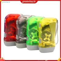 ราคา [Greaterbay] 4 ชิ้นแบบพกพามือกดพลังงาน 3 ไฟฉาย LED ไฟฉาย Travel Camping Light โคมไฟ (54753059237)