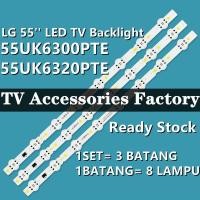 ราคา ไฟแบ็คไลท์ LED 55 นิ้ว 55UK6300PTE 55UK6320PTE 55UK6300 55UK6320 LG 55 นิ้ว สําหรับทีวี LAMPU (23372883031)