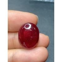 ราคา ❤️พลอยทับทิมแท้เนื้อแก้ว 17.75 กะรัตGSH00340 (9148652555)