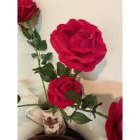 ราคา ดอกกุหลาบ ดอกกุหลาบกำมะหยี่ ดอกไม้ประดิษฐ์ ดอกไม้วาเลนไทน์ (5776654847)