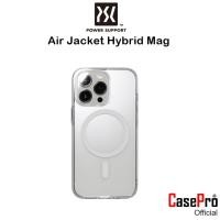 ราคา Power Support Air Jacket Hybrid Mag เคสกันกระแทกเกรดพรีเมี่ยมจากญี่ปุ่น เคสสำหรับ iPhone13/iPhone14Series(ของแท้100%) (16575981585)