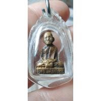 ราคา รูปหล่อหน้าลิงหลวงพ่อกวยรุ่นแรก✳️ออกวัดเทพรัตนวนารามปี35มีคราบน้ำทองตามองค์พระสวยงาม (41302175740)