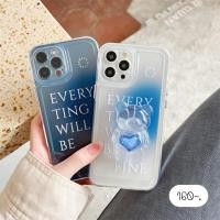 ราคา พร้อมส่งจากไทย เคสแถมที่ติด เคสแถมไอริง เคสแถมGriptok Holder ใสปุ่มเงิน Be fine ฟ้า+holder หมีฟ้า (18271990042)