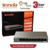 ราคา TENDA TEG1109P-8 102W 9PORT GIGABIT DEKSTOP SWITCH พร้อม 8 PORT POE (41927287199)