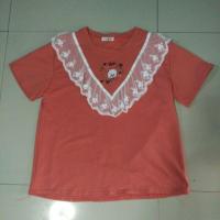 ราคา เสื้อยืดผ้าเด้ง งานปัก งานป้าย CHOM (3120701919)