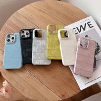 ราคา เคสโทรศัพท์ลายจระเข้กํามะหยี่สีทองสําหรับ IPhon 16 Pro Max 15 14 Plus 13 12 Promax 16Promax 15promax ป้องกันปกหลัง (53802813630)