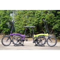 ราคา จักรยานพับได้ LA NEO 201 STAGE FOLDING BIKE ALLOY FRAME 1 สปีด สีเขียว ม่วง (20769423221)