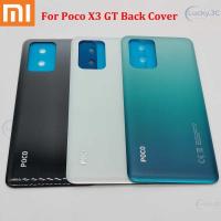 ราคา Mi POCO X3 GT ฝาหลังด้านหลังประตูสําหรับ Poco x3 X3 GT x3gt เคสโทรศัพท์สติกเกอร์กาว (50304081860)