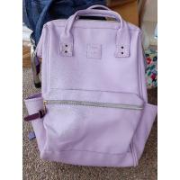 ราคา กระเป๋าเป้ Anello สีลาเวนเดอร์ pastel น่ารักละมุน ใบใหญ่ (12995053041)