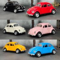 ราคา รถโบราณ รถเต่า โมเดลรถเหล็ก โฟล์คเต่า เปิดประตูได้ 2 บาน Diecast model vw volkswaken beetle (24732288255)