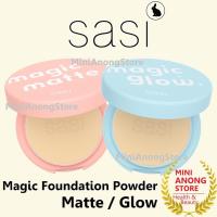 ราคา แป้ง ศศิ เมจิก แมท โกลว์ ฟาวน์เดชั่น พาวเดอร์ SASI Magic Matte Glow Foundation Powder (10461940698)