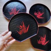 ราคา จานเบนโตะ ถาดเบนโตะ ที่ใส่อาหารญี่ปุ่น ขนาด 14 cm. (25463487642)