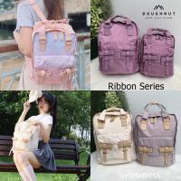 ราคา Doughnut Macaroon Ribbon Backpack กระเป๋าโดนัท หน้าโบว์ กันน้ำ (แถมตุ๊กตา) (8469946250)