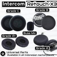 ราคา โฟม Intercom Retouch X3 Ear Mic Earpad Ear Pad Cup Cushion Earcup ฟองน้ําเปลี่ยนเปลี่ยนเปลี่ยน (51953777500)