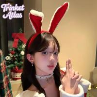 ราคา ที่คาดผม คริสต์มาส หูกระต่าย ข้างสีแดงและสีขาว บุคลิกภาพ แฟชั่น เหมาะสำหรับงานปาร์ตี้ ส่งไวจากไทย (44068387010)