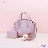 ราคา กระเป๋าถือพร้อมกระเป๋าสตางค์ หนังคุณภาพดี SUSEN (1247579504)