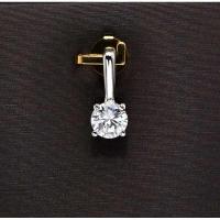 ราคา จี้ทองคำขาวแท้9k ฝังเพชรcz ขนาด 6 มิล (25957769512)