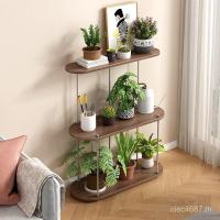 ราคา ผู้มีอิทธิพล ไม้เนื้อแข็งขาตั้งดอกไม้ระเบียงศิลปะเหล็กสแตนเลสตั้งพื้นห้องนั่งเล่นชั้นวางหลายชั้นชั้นวางพืชสไตล์ใหม่ XZP3 (52054526942)