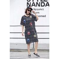 ราคา เดรสลายหลุยส์ (Size สาวอวบ) (20666756979)