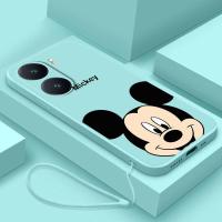 ราคา Poco X7 Pro 5G POCO X7Pro 5Gปลอกน่ารักMickey Mouse Matte Square Liquid Silicon Caseประณีตปกอ่อน (28723118246)