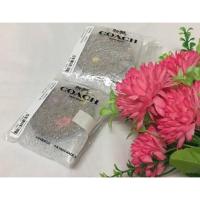 ราคา Coach แท้% พร้อมส่งCoach Mirror Bag Charm In Signature Canvas With Spaced Floral Print (29185716366)