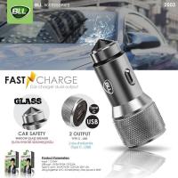 ราคา BLL หัวชาร์จโทรศัพท์ในรถ+พร้อมที่ทุบกระจกรถ CAR CHARGER รุ่น BLL2503 (41561192404)