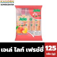 ราคา เจเล่ ไลท์ เฟรชชี่ ขนมเยลลี่แคร์ราจีแนนผสมบุกผง และน้ำองุ่นขาว กลิ่นพีช 125 กรัม x 3 ถุง (7327) (27982354582)